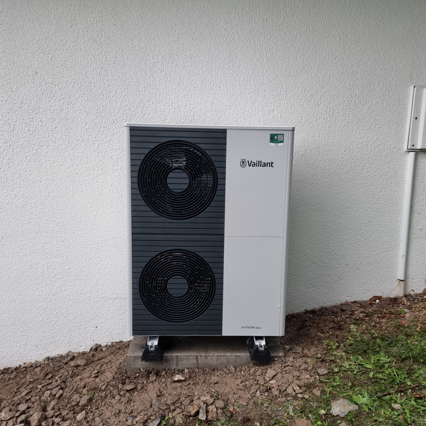 Pompe à chaleur air eau installée à Morrens