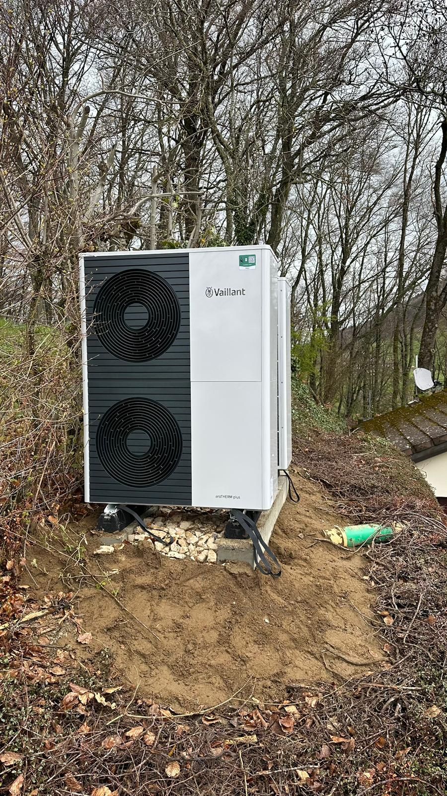 Installation de pompe à chaleur AMILIA Énergies